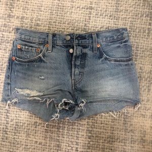 Levi’s Jean Shorts. Size 25.